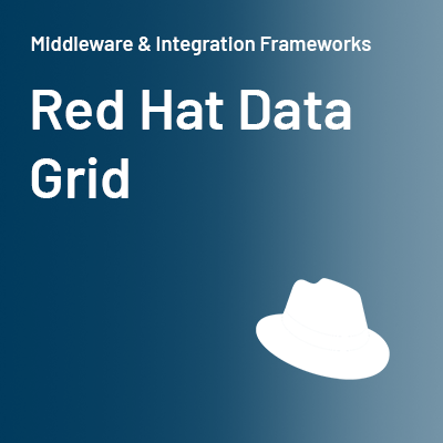 Technologie Middleware and Integration Frameworks Red Hat Data Grid